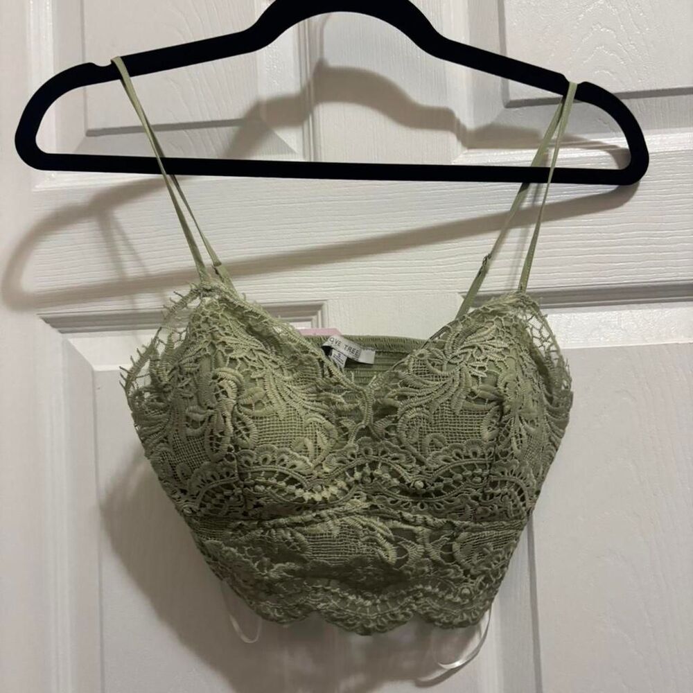 Lovetree-design Women's Green Crop-top